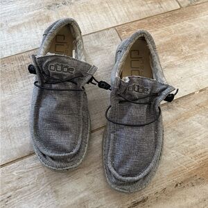 Steel Gray Hey Dude Wally Size 12